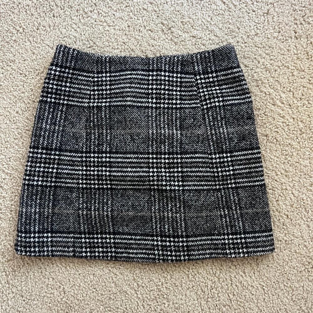 Plaid Mini Skirt
